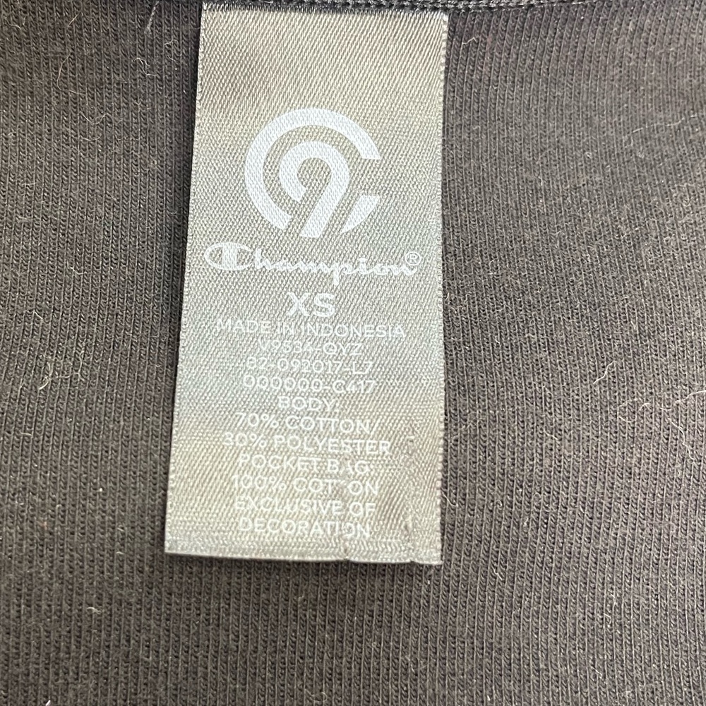 Grayish - Black zip up Champion Jacket - Picture 2 of 8